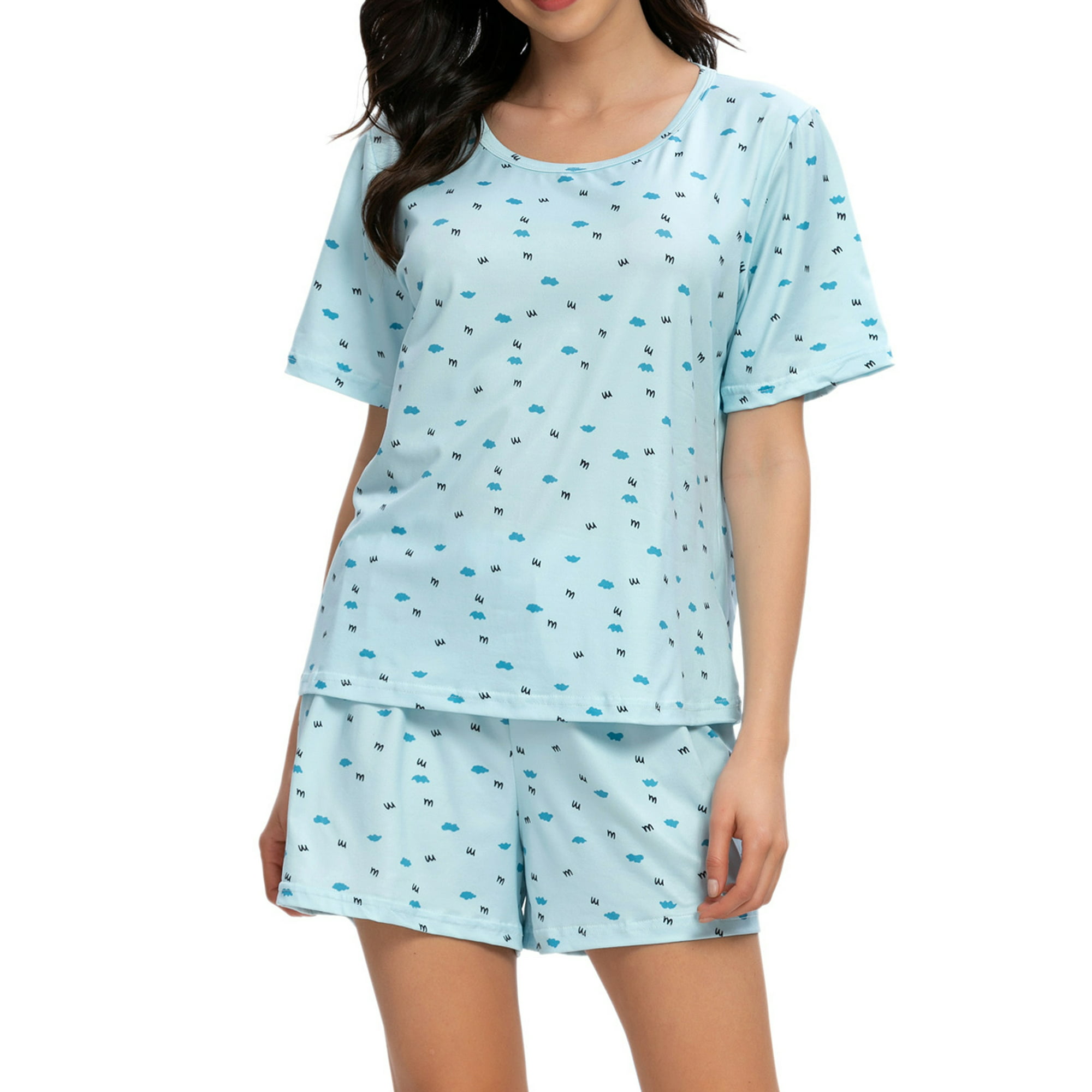 XL New Ladies Novelty Kaftan Nightie Womens Pyjama Dress Top T-shirt Size S